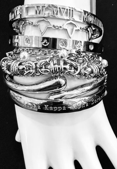 The Silver Stack Bracelets