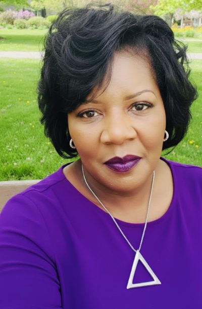 Elegant Large Silver Delta Sigma Theta Necklace