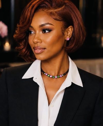 Cuban Link "AKA Fire" Choker with Pink and Green or White Rhinestones