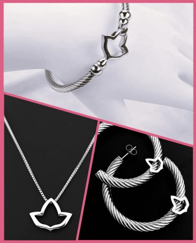 Silver Ivy Necklace, Bracelet and Earrings Set (Copy)